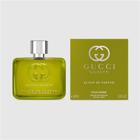 Guilty Elixir de Parfum pour Homme Gucci for men.